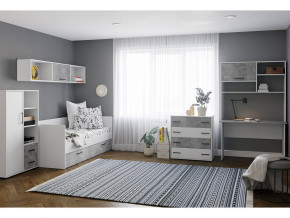 Детская комната Лючия белый/ателье светлое в Чебаркуле - chebarkul.magazinmebel.ru | фото - изображение 1