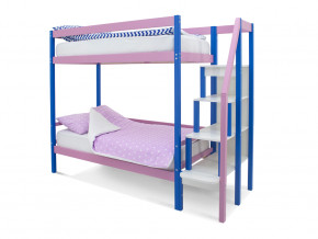 Двухъярусная кровать Svogen синий-лаванда в Чебаркуле - chebarkul.magazinmebel.ru | фото - изображение 1