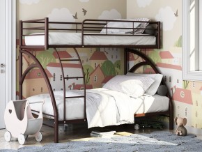Двухъярусная кровать Виньола 2 Коричневая в Чебаркуле - chebarkul.magazinmebel.ru | фото
