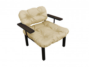 Кресло Дачное бежевая подушка в Чебаркуле - chebarkul.magazinmebel.ru | фото - изображение 1
