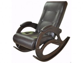 Кресло-качалка К 5/3 коричневое в Чебаркуле - chebarkul.magazinmebel.ru | фото - изображение 1