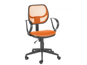 Кресло компьютерное Флеш Рондо оранжевое в Чебаркуле - chebarkul.magazinmebel.ru | фото
