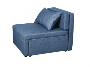 Кресло-кровать Милена велюр синий в Чебаркуле - chebarkul.magazinmebel.ru | фото - изображение 1
