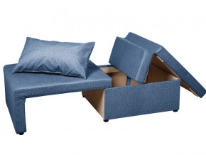 Кресло-кровать Милена велюр синий в Чебаркуле - chebarkul.magazinmebel.ru | фото - изображение 2