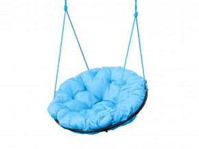 Кресло Папасан подвесное голубая подушка в Чебаркуле - chebarkul.magazinmebel.ru | фото