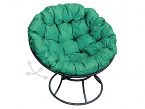 Кресло Папасан пружинка без ротанга зелёная подушка в Чебаркуле - chebarkul.magazinmebel.ru | фото - изображение 1