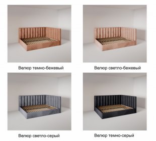Кровать Вертикаль угловая 0.8 м с ортопедическим основанием в Чебаркуле - chebarkul.magazinmebel.ru | фото - изображение 6