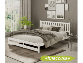 Кровать 2-х спальная Аист-8 Классика белый 1200х2000 мм в Чебаркуле - chebarkul.magazinmebel.ru | фото