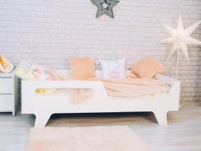 Кровать детская Бэби белая в Чебаркуле - chebarkul.magazinmebel.ru | фото - изображение 1