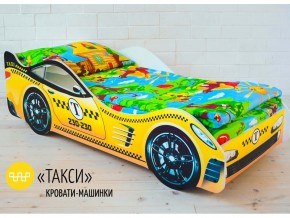 Кровать детская машина Такси в Чебаркуле - chebarkul.magazinmebel.ru | фото - изображение 1