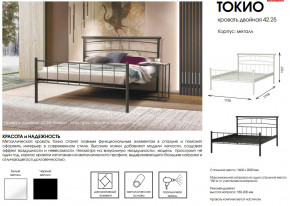 Кровать двойная 42.25 Токио в Чебаркуле - chebarkul.magazinmebel.ru | фото - изображение 2