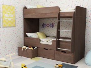 Кровать двухъярусная Малыш двойняшка бодега в Чебаркуле - chebarkul.magazinmebel.ru | фото