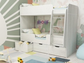 Кровать двухъярусная Малыш двойняшка винтерберг-феритейл в Чебаркуле - chebarkul.magazinmebel.ru | фото - изображение 1
