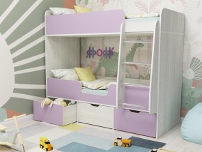 Кровать двухъярусная Малыш двойняшка винтерберг-ирис в Чебаркуле - chebarkul.magazinmebel.ru | фото