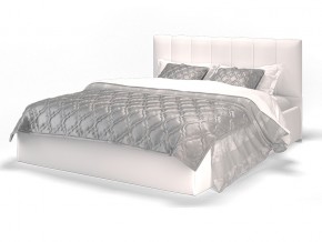 Кровать Элен 1400 белая без основания в Чебаркуле - chebarkul.magazinmebel.ru | фото - изображение 1
