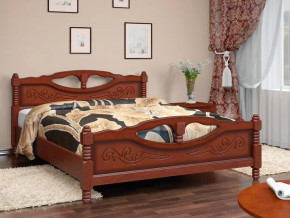 Кровать Елена-4 1200 Орех в Чебаркуле - chebarkul.magazinmebel.ru | фото