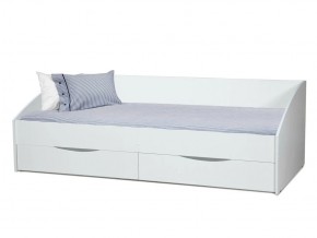 Кровать Фея-3 симметричная 2000х900 белый в Чебаркуле - chebarkul.magazinmebel.ru | фото - изображение 1