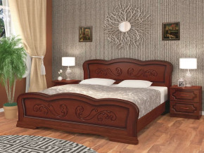 Кровать Карина-8 1200 Орех в Чебаркуле - chebarkul.magazinmebel.ru | фото - изображение 1