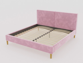 Кровать Линси 1200 розовый в Чебаркуле - chebarkul.magazinmebel.ru | фото