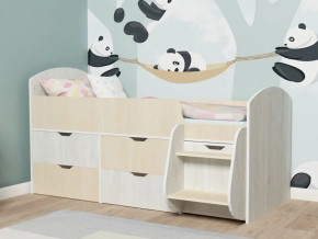 Кровать Малыш-7 Винтербер-Дуб в Чебаркуле - chebarkul.magazinmebel.ru | фото - изображение 1