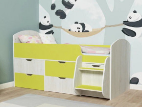 Кровать Малыш-7 Винтербер-Лайм в Чебаркуле - chebarkul.magazinmebel.ru | фото - изображение 1