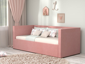 Кровать мягкая с подъёмным механизмом арт. 030 розовый в Чебаркуле - chebarkul.magazinmebel.ru | фото - изображение 1