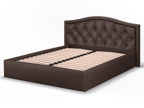 Кровать подъемная Стелла 1200 коричневая в Чебаркуле - chebarkul.magazinmebel.ru | фото - изображение 1