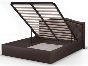 Кровать подъемная Стелла 1200 коричневая в Чебаркуле - chebarkul.magazinmebel.ru | фото - изображение 2