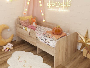 Кровать Растущая дуб сонома в Чебаркуле - chebarkul.magazinmebel.ru | фото - изображение 1