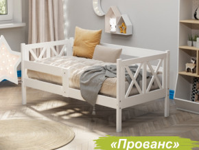 Кровать софа Аист-3 Прованс белый 1400х700 мм в Чебаркуле - chebarkul.magazinmebel.ru | фото - изображение 1