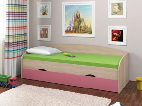 Кровать Соня 2 сонома-розовый в Чебаркуле - chebarkul.magazinmebel.ru | фото - изображение 1