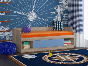 Кровать Соня 4 сонома-голубой в Чебаркуле - chebarkul.magazinmebel.ru | фото