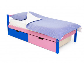 Кровать Svogen classic с ящиками синий-лаванда в Чебаркуле - chebarkul.magazinmebel.ru | фото - изображение 1