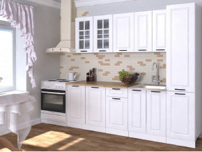 Кухонный гарнитур 12 Белый Вегас 2200 мм в Чебаркуле - chebarkul.magazinmebel.ru | фото - изображение 1