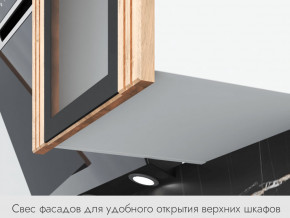 Кухонный гарнитур 1600 Лиственница охотская, белый бланш в Чебаркуле - chebarkul.magazinmebel.ru | фото - изображение 3