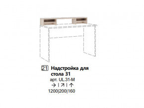 Надстройка для стола 31 (Полка) в Чебаркуле - chebarkul.magazinmebel.ru | фото