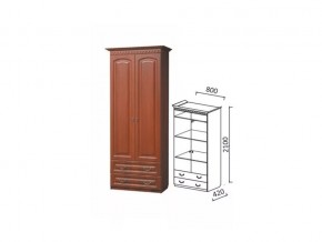Шкаф 2-х дверный с ящиками Гармония 4 G43613 в Чебаркуле - chebarkul.magazinmebel.ru | фото - изображение 3