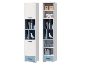 Шкаф для книг с 2 дверками и 1 ящиком Стич в Чебаркуле - chebarkul.magazinmebel.ru | фото