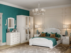 Спальня Александрина белая глянцевая в Чебаркуле - chebarkul.magazinmebel.ru | фото - изображение 1