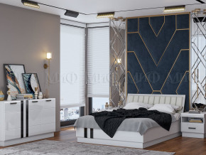 Спальня Магнолия белая в Чебаркуле - chebarkul.magazinmebel.ru | фото