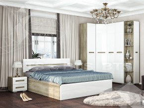 Спальня Наоми с угловым шкафом в Чебаркуле - chebarkul.magazinmebel.ru | фото - изображение 1