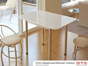 Стол обеденный белый глянец в Чебаркуле - chebarkul.magazinmebel.ru | фото - изображение 1