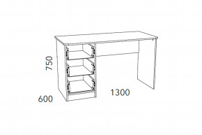 Стол письменный Фанк НМ 011.47-01 М2 в Чебаркуле - chebarkul.magazinmebel.ru | фото - изображение 3
