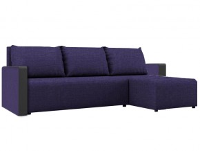 Угловой диван фиолетовый Алиса 3 Savana Violet в Чебаркуле - chebarkul.magazinmebel.ru | фото